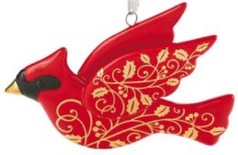 2016 Christmas Cardinal - Porcelain
